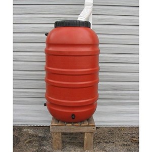 Terra Cotta rain barrel 55 gallons