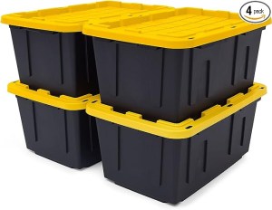 Plastic bins