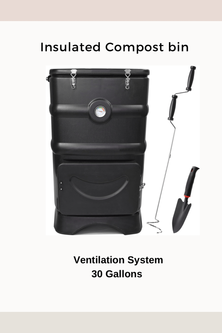 Insulated compost bin
