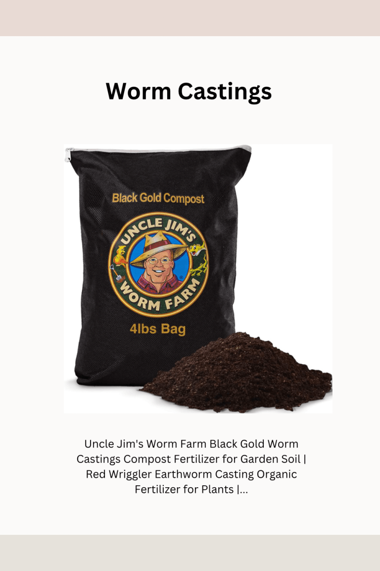 Worm castings
