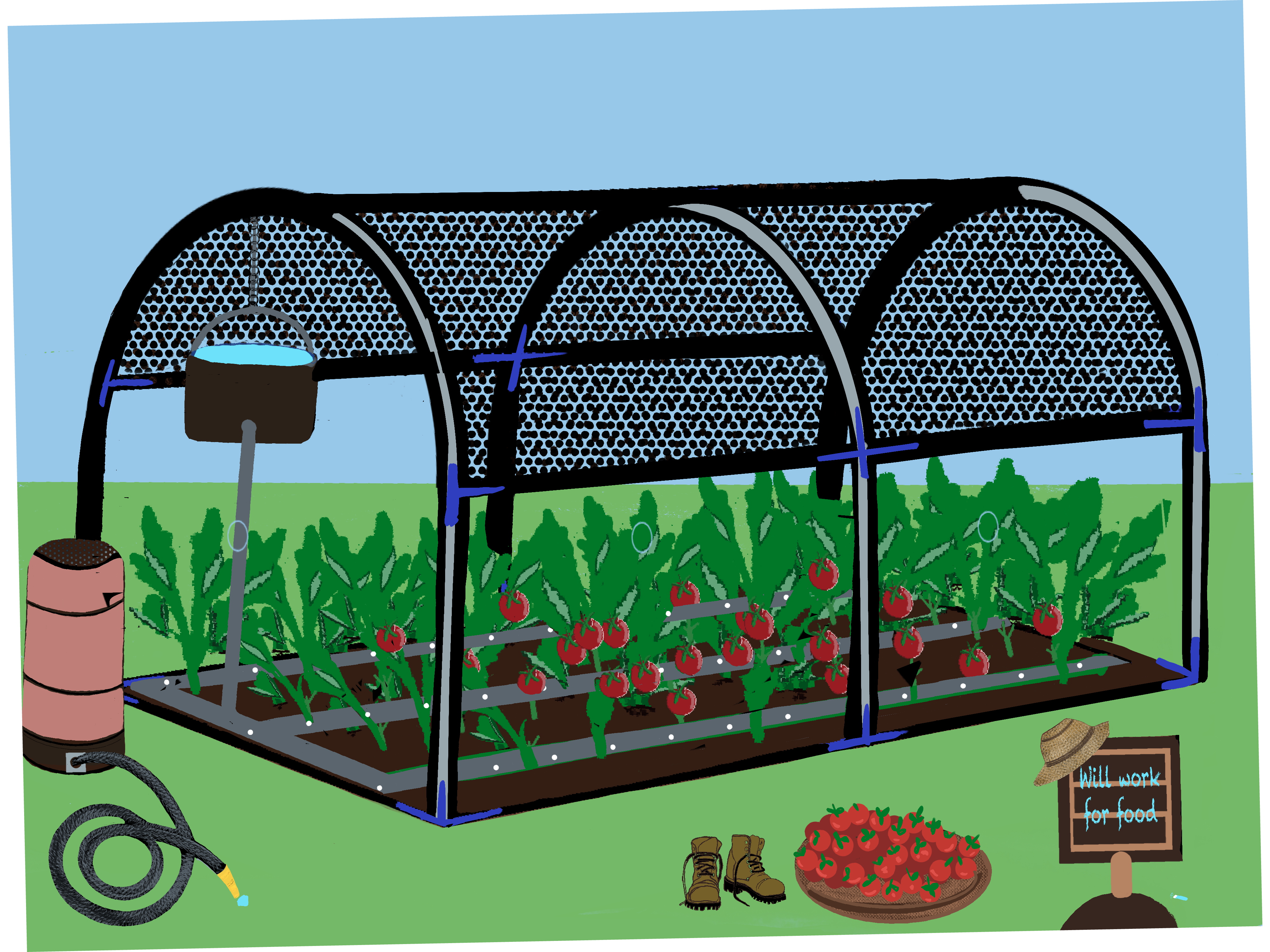 PVC Greenhouse